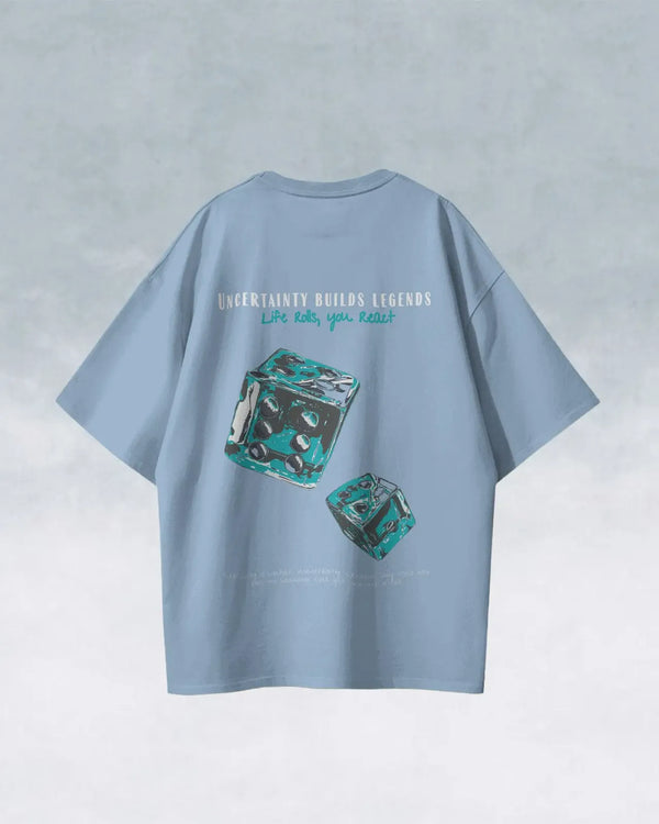 Life Rolls, You React Dice Tee